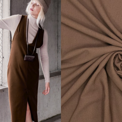 Crepè de viscosa premium moka