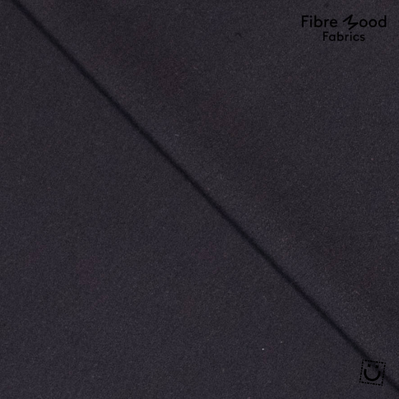 Crepe de viscosa negro