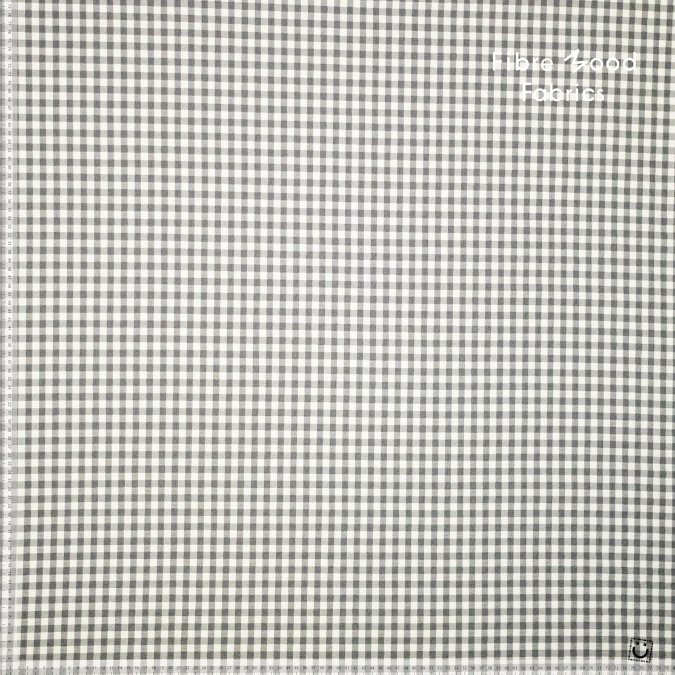 *OFERTA* Tela vichy seersucker gris