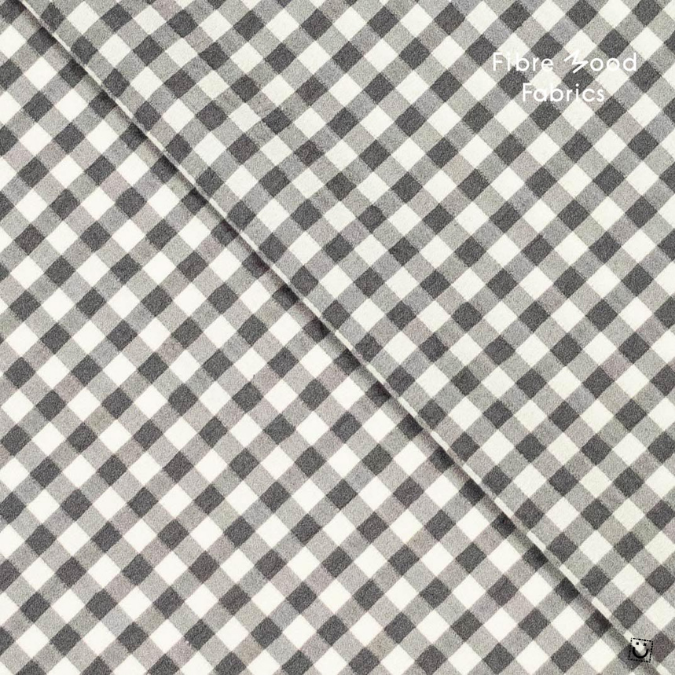 *OFERTA* Tela vichy seersucker gris
