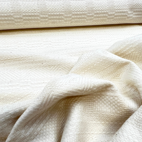Jacquard étnico natural