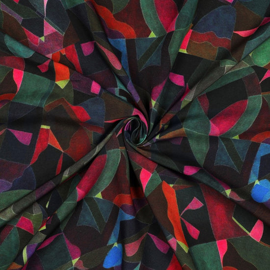 Lenzing EcoVero Abstracta multicolor