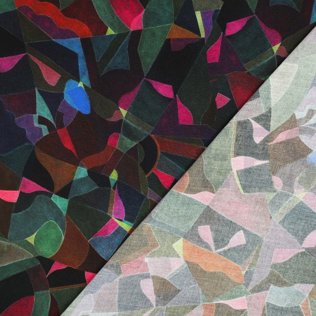 Lenzing EcoVero Abstracta multicolor