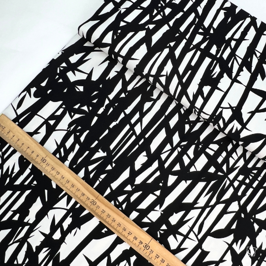 Lycra de bañador "Bambú negro"