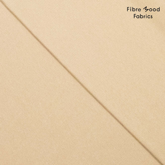 Puño canalé tubular 2x2 taupe natural (100 cm)