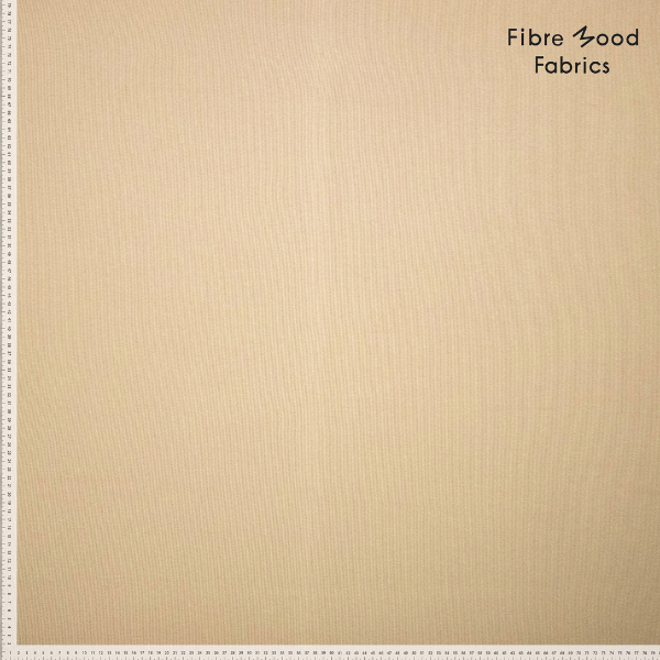 Puño canalé tubular 2x2 taupe natural (100 cm)