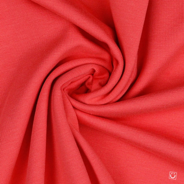 Jersey algodón coral