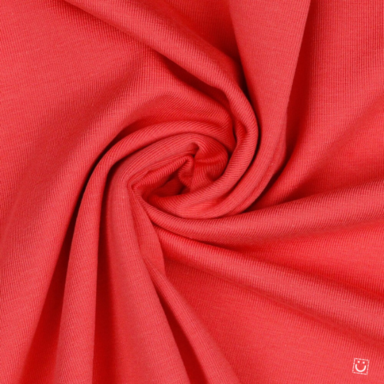 Jersey algodón coral