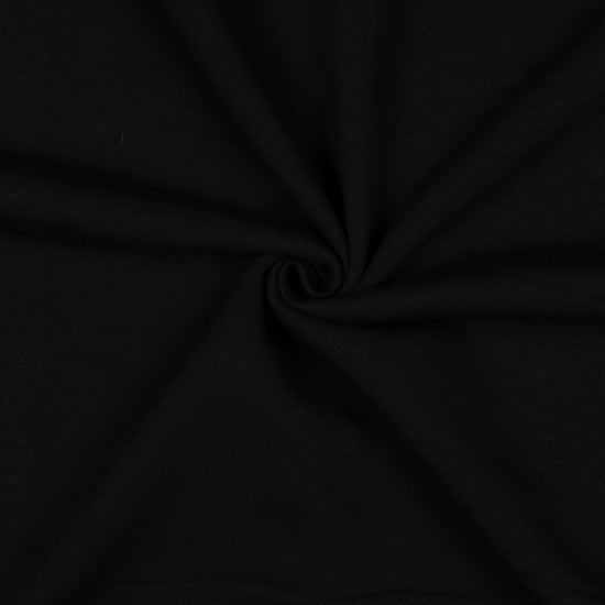 Sudadera afelpada negra