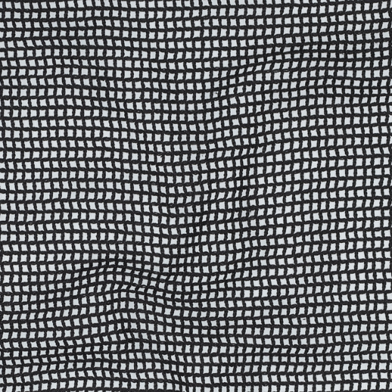 Punto crochet en algodón negro