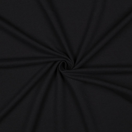 Tela punto soft sweat (afelpado) negra