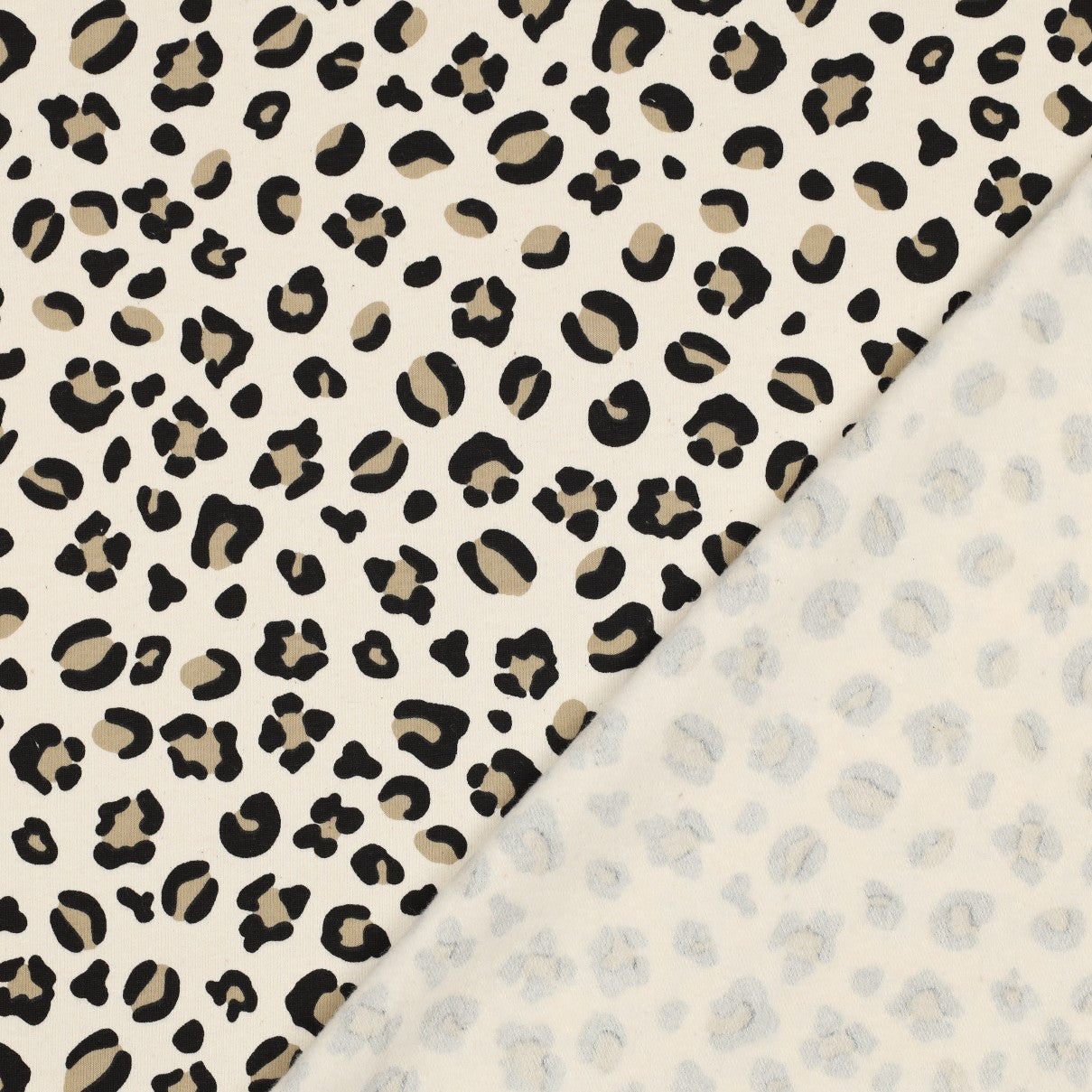 Sudadera animal print natural