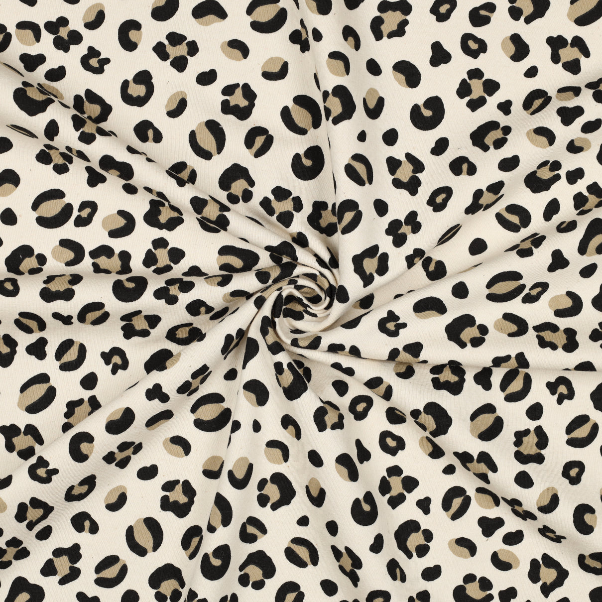 Sudadera animal print natural