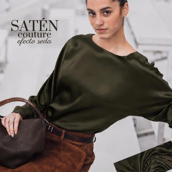 Satén couture efecto seda