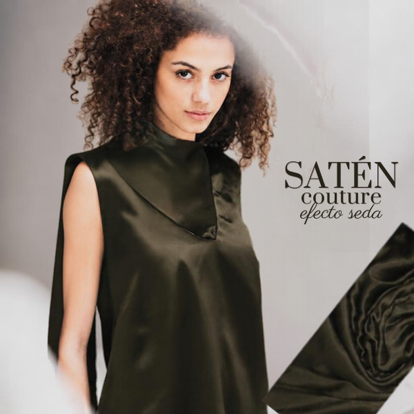 Satén couture efecto seda