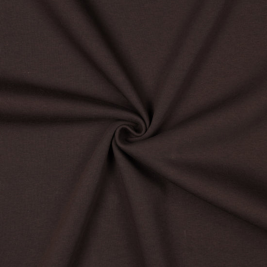 Sudadera afelpada marrón chocolate