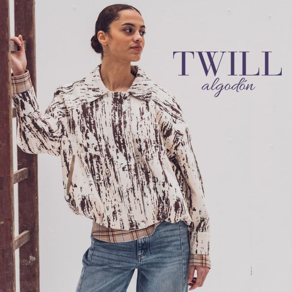 Twill lienzo industrial