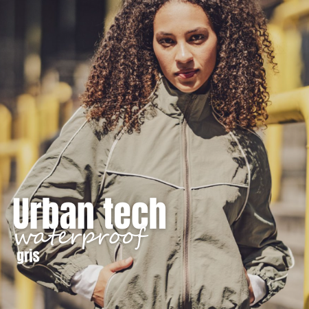 Tela Urban Tech gris