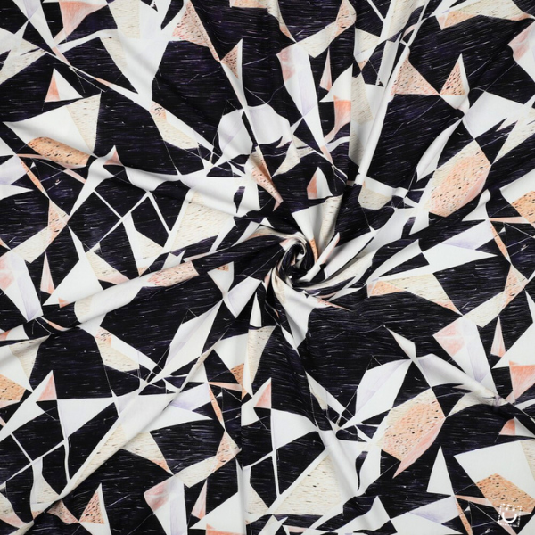 *RETAL* Viscosa geométrica 140x140 cm