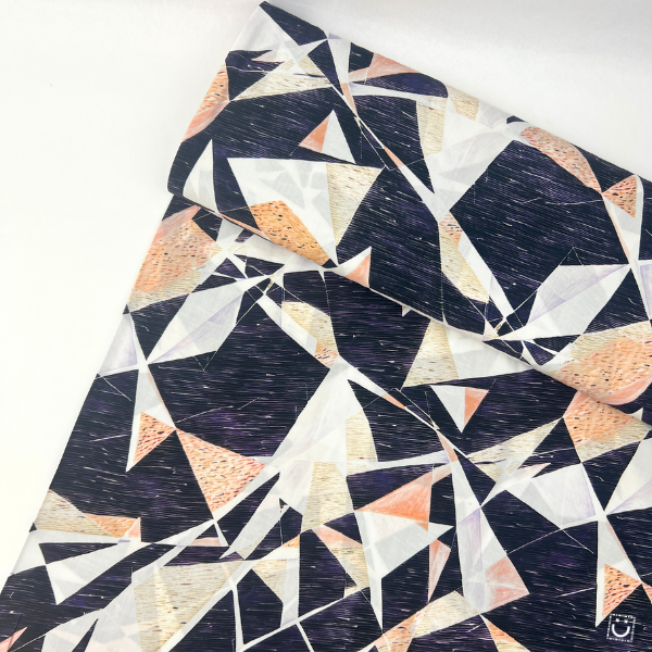 *RETAL* Viscosa geométrica 140x140 cm