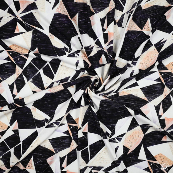 *RETAL* Viscosa geométrica 140x140 cm