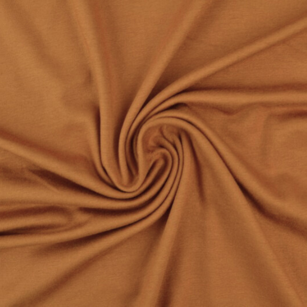 Viscosa Jersey caramelo oscuro