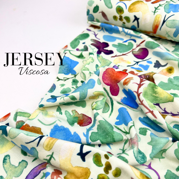 Viscosa Jersey multicolor