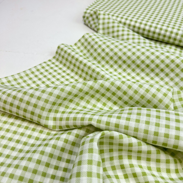 Vichy en Lyocel verde 70 gr