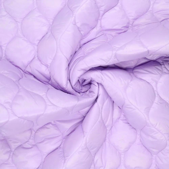 Tela acolchada impermeable lila