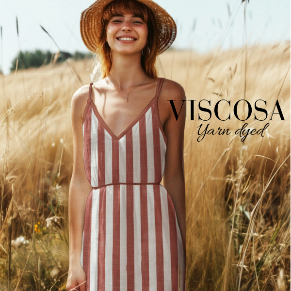 Viscosa Yarn Dyed Terra