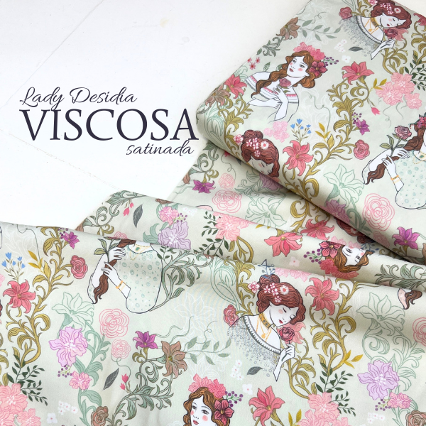 Viscosa satinada Lady Desidia