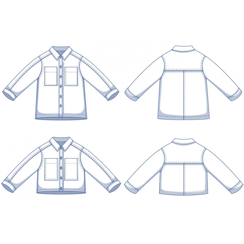 patrón en pdf #madou chaqueta