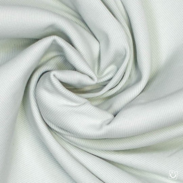 Tela Puño tubular en color azul menta – Fabric Mumu